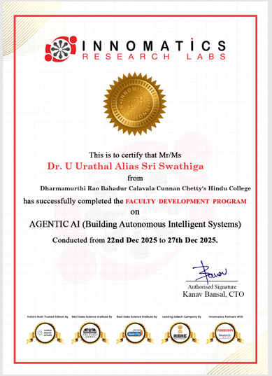 FDP Certificate