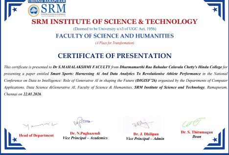 Conference Certificate