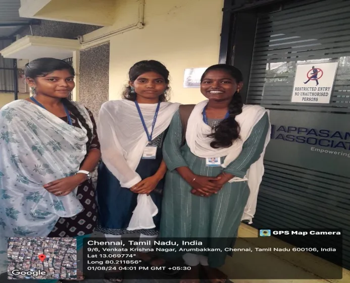 Girl Students Internship